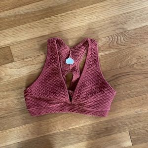 Booty By Brabants Croco Skin Deep V Top